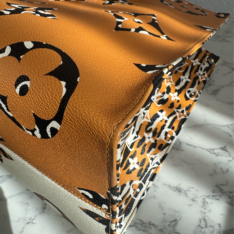 LV M44675豹紋雙面緹花on the go GM-8