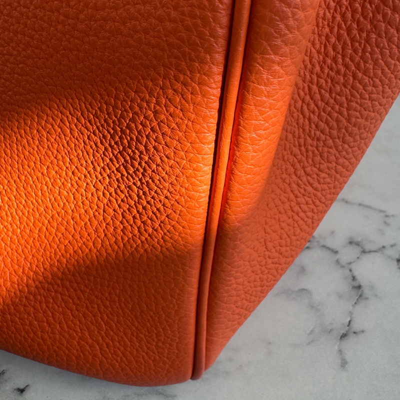 Hermes 9J橘金釦Birkin30-12