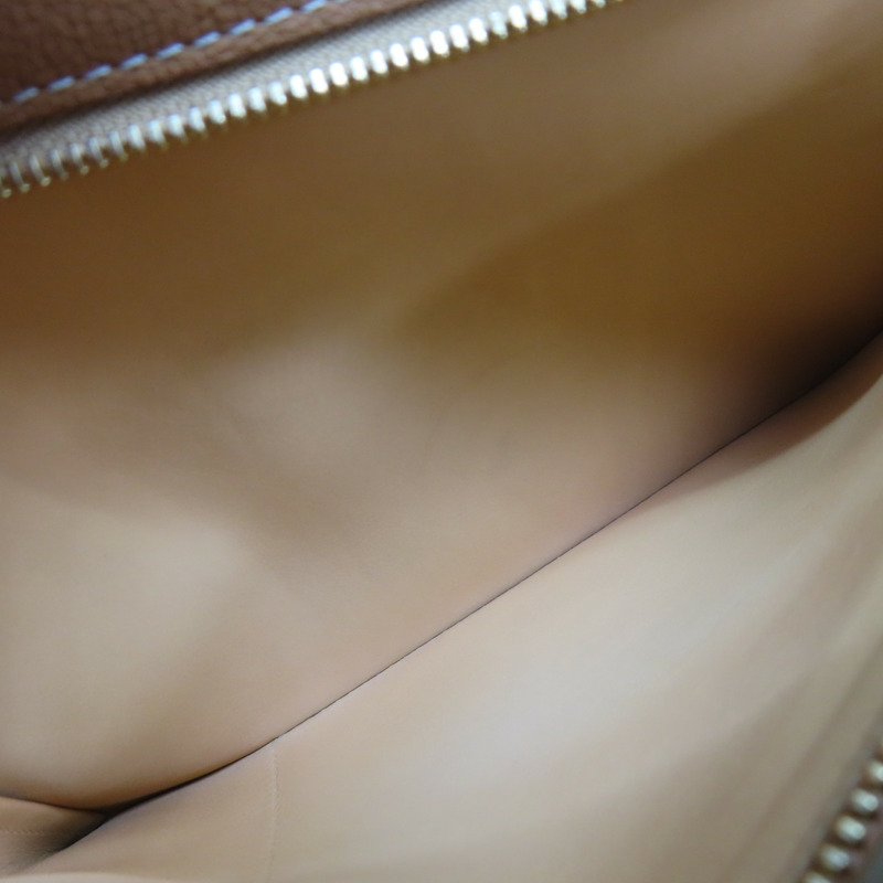 棕色 牛皮 Brillant MM 肩背包【Delvaux德爾沃】-7