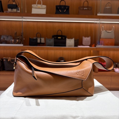 LOEWE Puzzle Hobo 拼圖包 （棕）