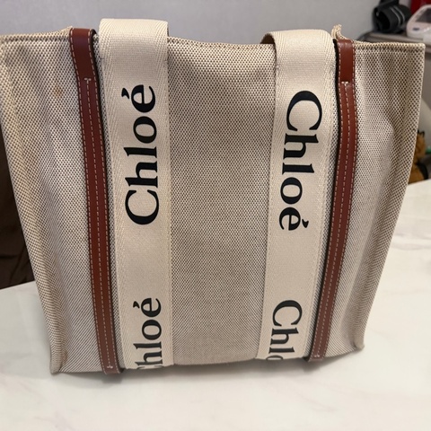Chloe woody中號 棕色 二手