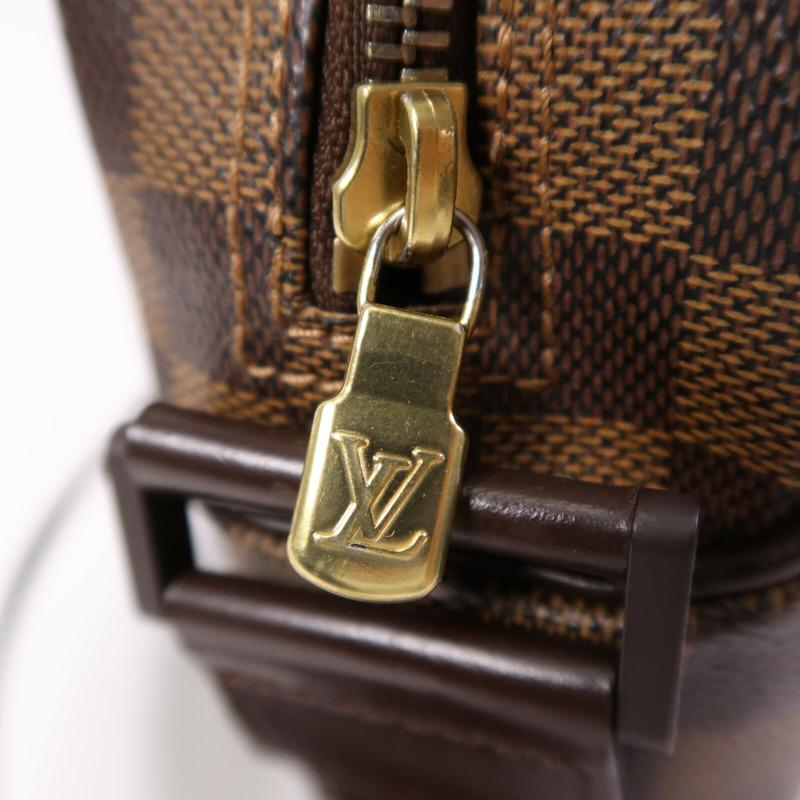 LOUIS VUITTON DamierOlav PM金扣肩背袋-9