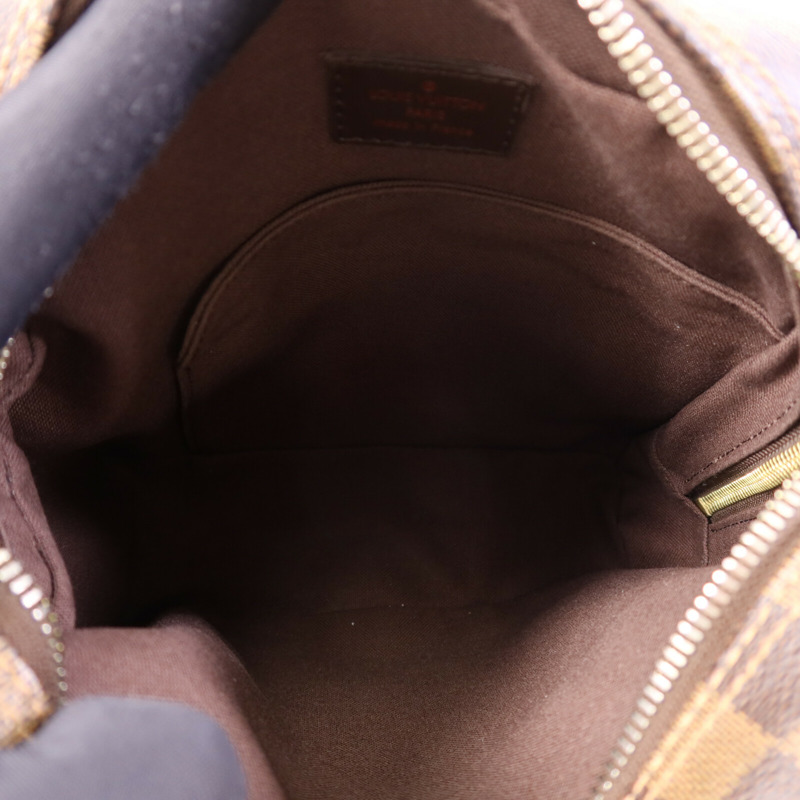 LOUIS VUITTON DamierOlav PM金扣肩背袋-10