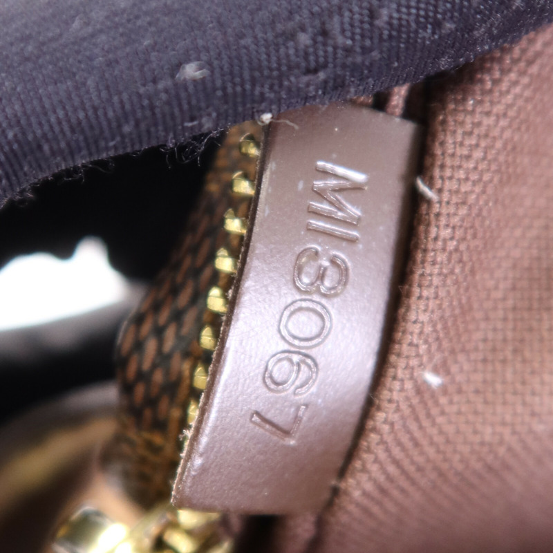 LOUIS VUITTON DamierOlav PM金扣肩背袋-12