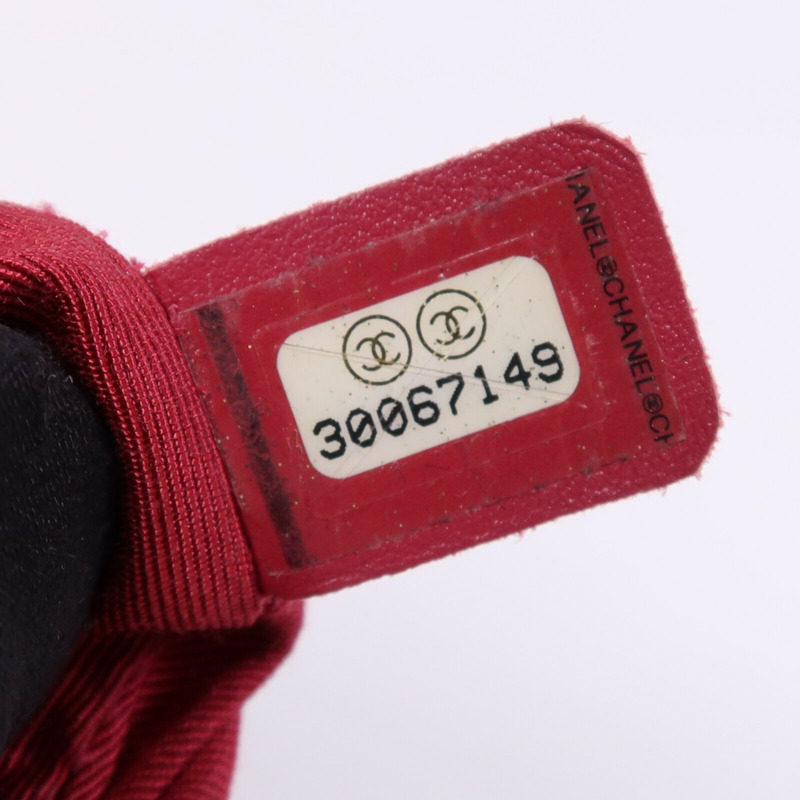 CHANEL 牛皮皮革2 Way Shoulder Bag金扣鏈帶手挽肩背兩用袋-14