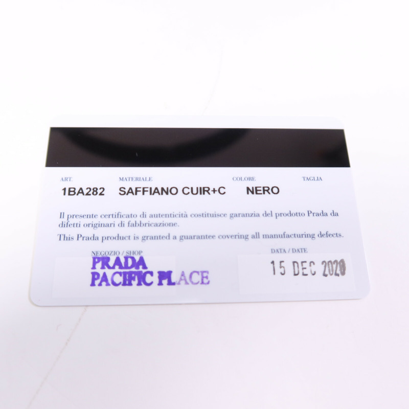 PRADA 牛皮皮革2 Way Shoulder Bag金扣肩背袋-7