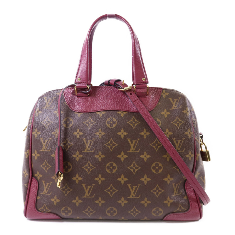 LOUIS VUITTON Monogram Retiro GM金扣手挽肩背兩用袋-0