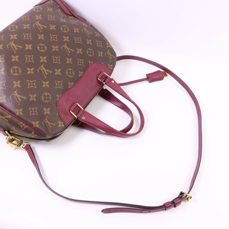 LOUIS VUITTON Monogram Retiro GM金扣手挽肩背兩用袋-4