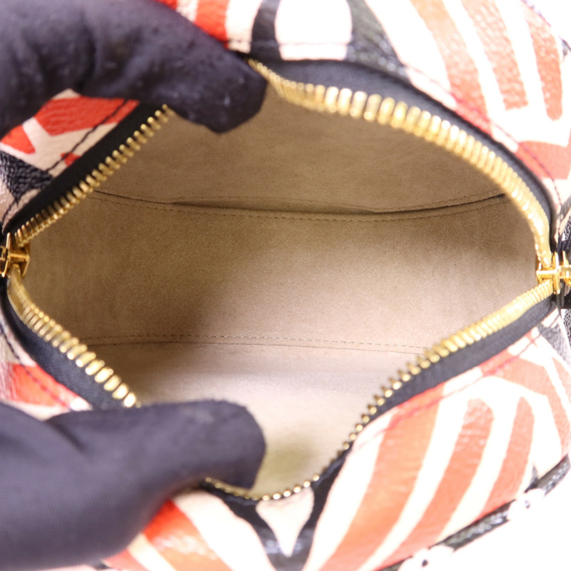 LOUIS VUITTON Monogram Giant Crafty Boite Chapoe Soupe金扣肩背袋-5