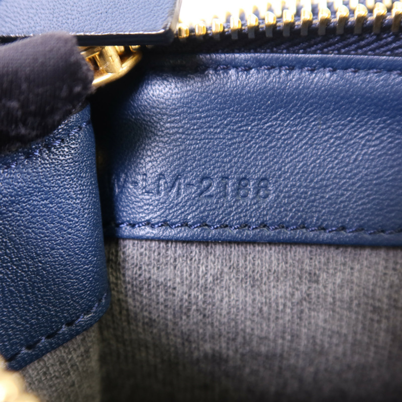 CELINE 羊皮皮革Trio Bag金扣肩背袋-8