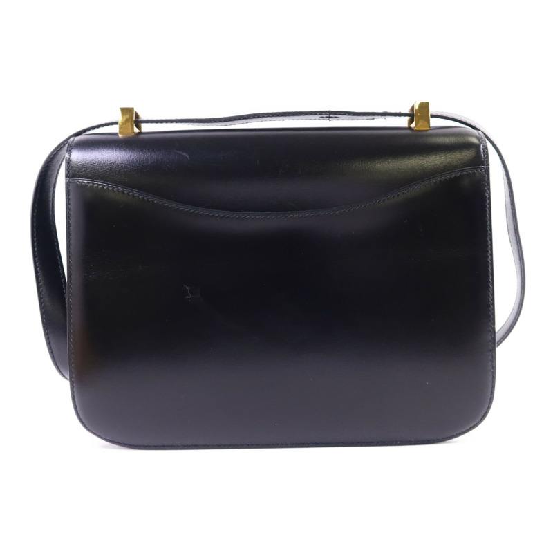 HERMES Box Calf皮革Constance 24金扣肩背袋-1