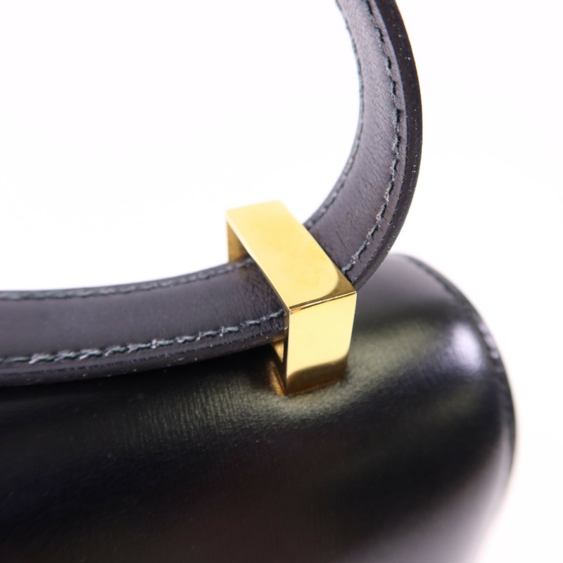 HERMES Box Calf皮革Constance 24金扣肩背袋-13