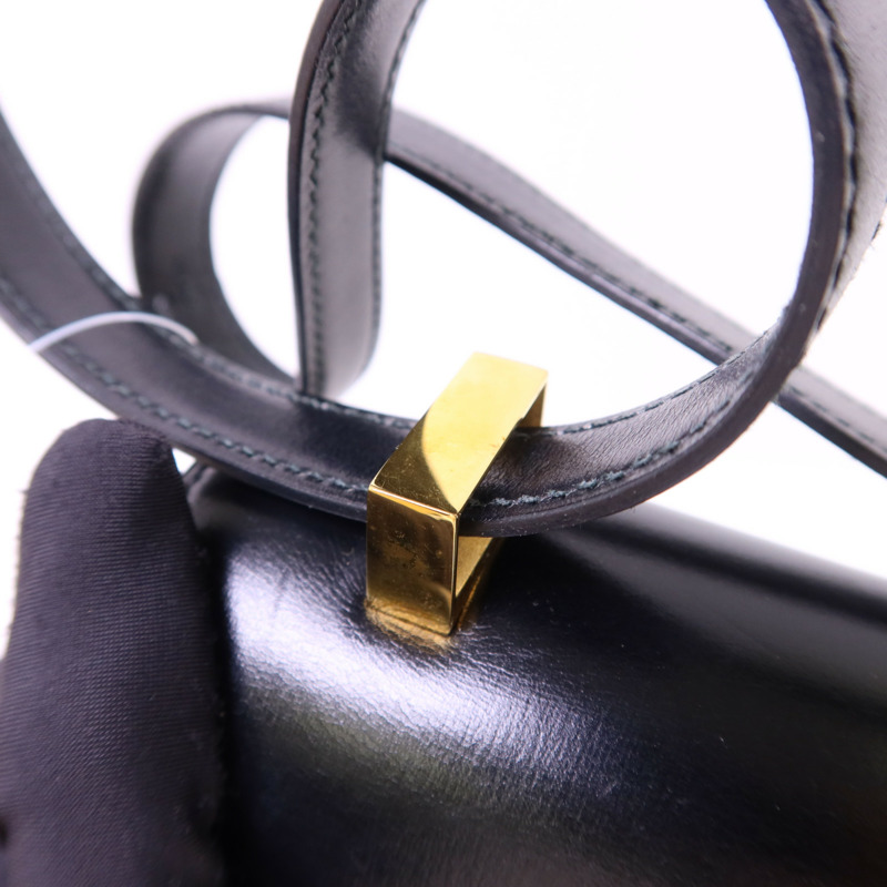 HERMES Box Calf皮革Constance 24金扣肩背袋-14