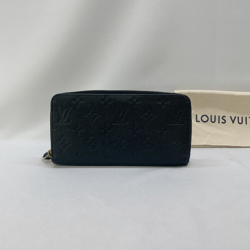 LV Zippy壓紋拉鍊長夾-1