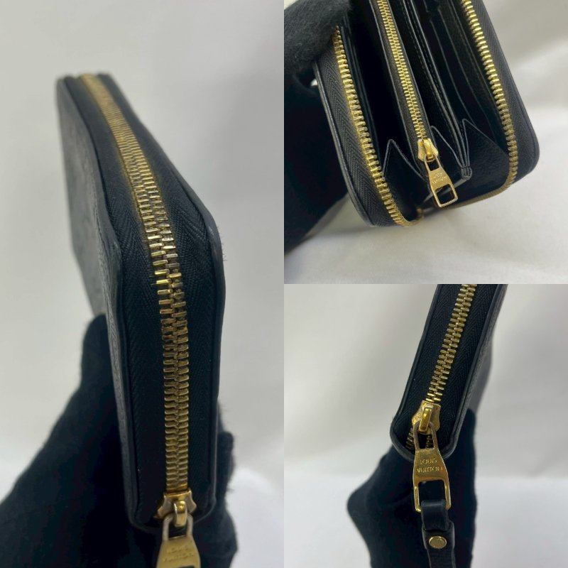 LV Zippy壓紋拉鍊長夾-5