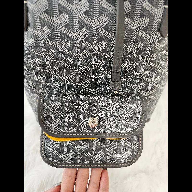 全新灰色 Goyard Anjou Mini Tote-3
