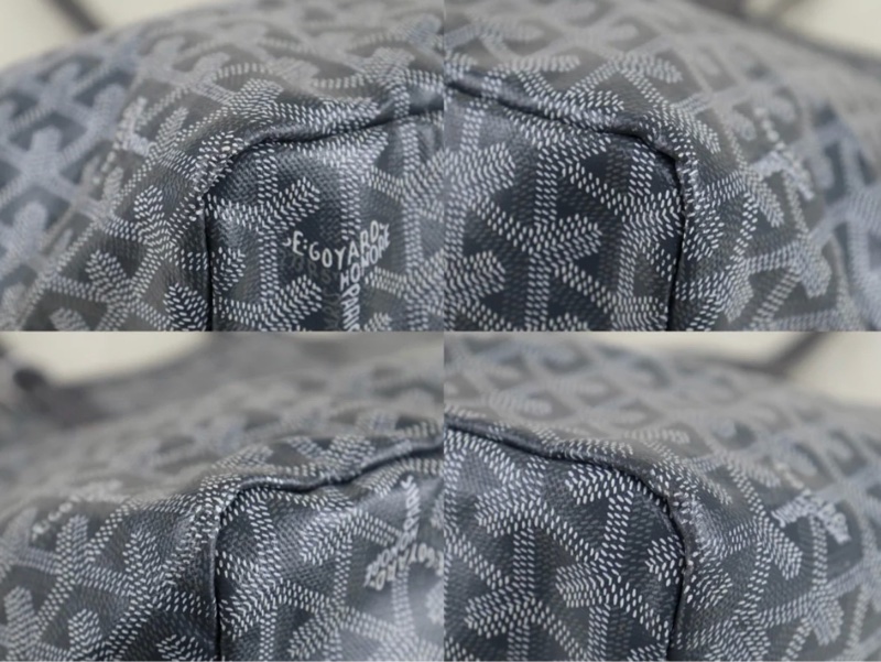 「JL精品代購」98新 Goyard 灰色 托特包 中號-4