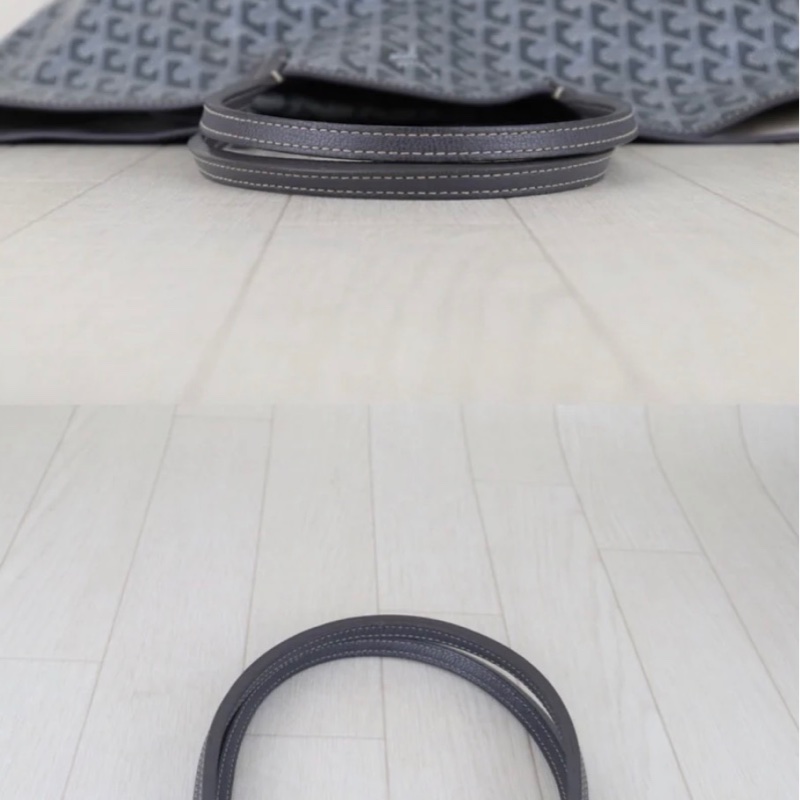「JL精品代購」98新 Goyard 灰色 托特包 中號-6