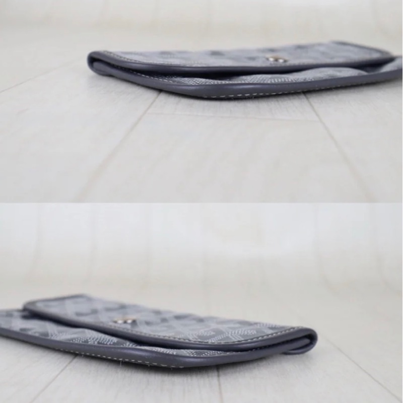 「JL精品代購」98新 Goyard 灰色 托特包 中號-11