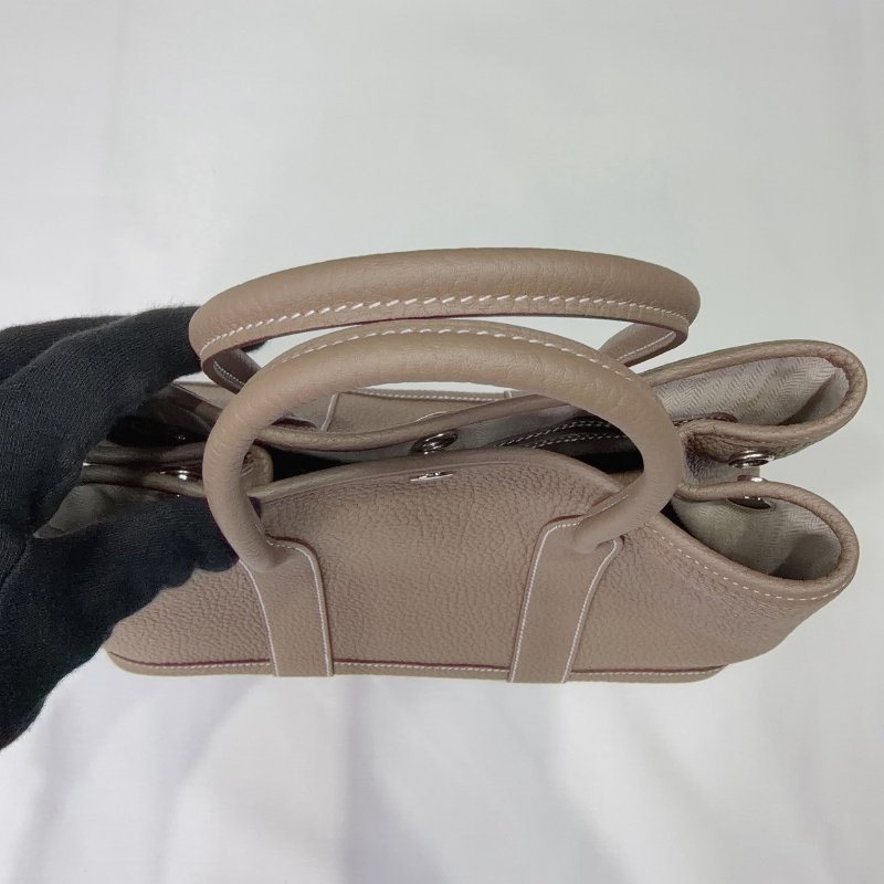 HERMES 大象灰Garden Party30花園包-5