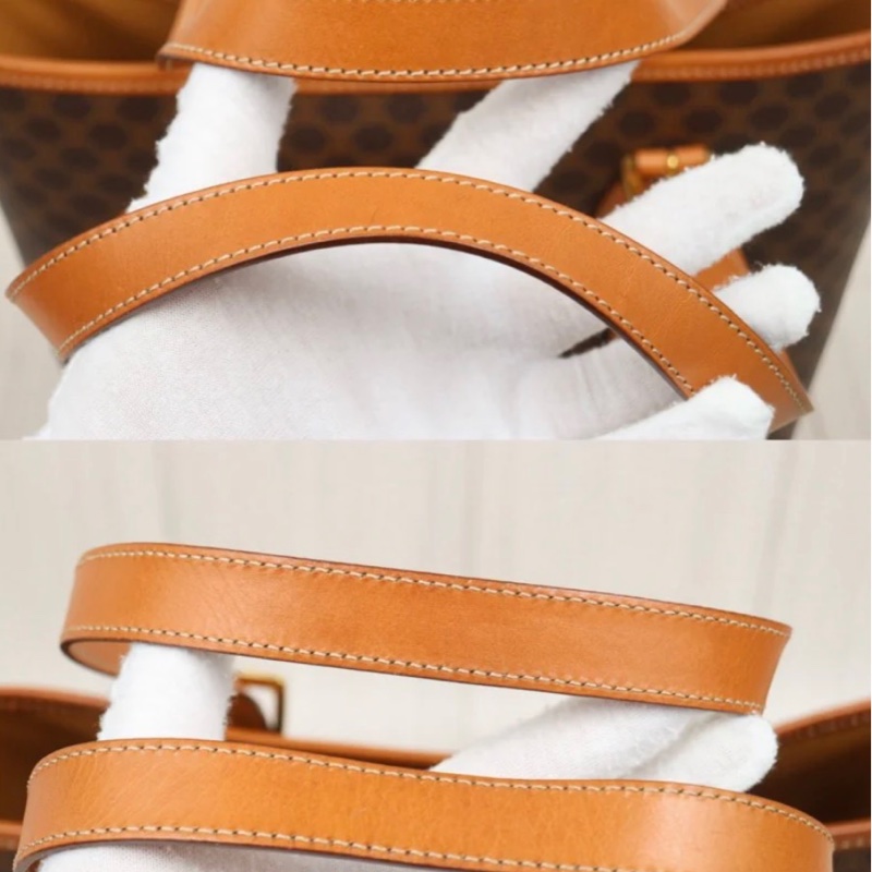 「JL精品代購」98新 Celine 老花水桶托特包-5