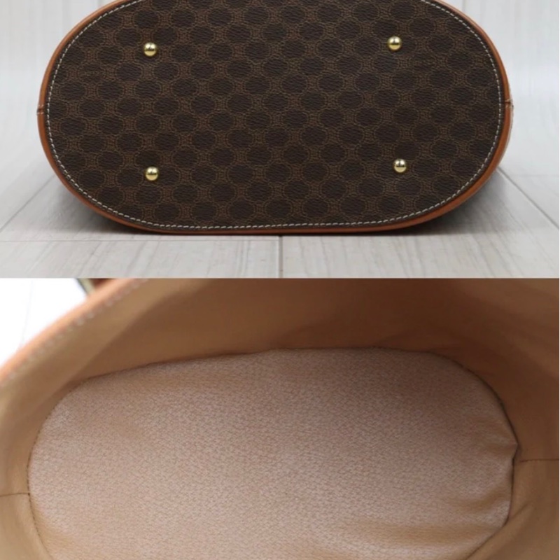 「JL精品代購」98新 Celine 老花水桶托特包-6