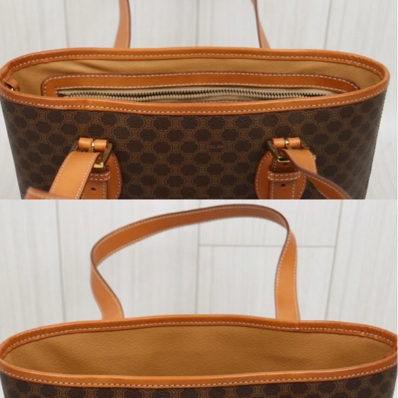 「JL精品代購」98新 Celine 老花水桶托特包-10
