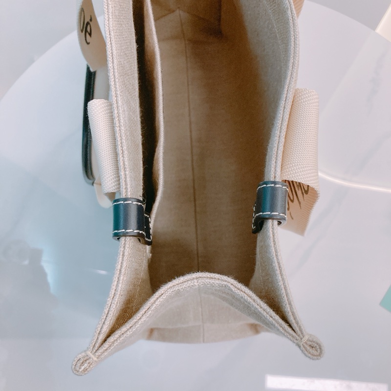 MS0298 CHLOE 蔻依中號經典麻布款單肩包包WOODY TOTE BAG MEDIUM CANVAS-13