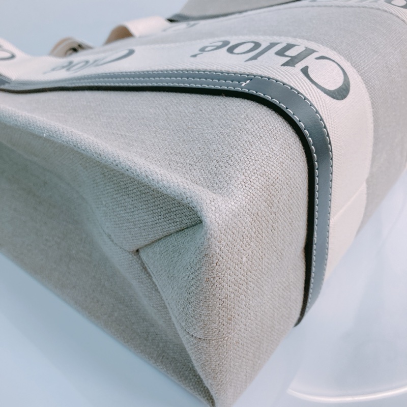 MS0298 CHLOE 蔻依中號經典麻布款單肩包包WOODY TOTE BAG MEDIUM CANVAS-26