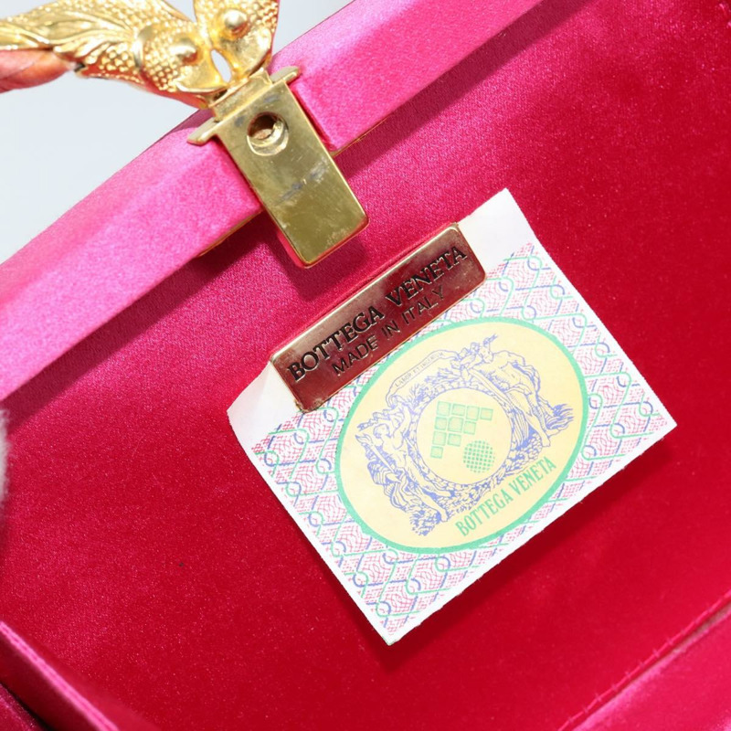 【日本直送】BOTTEGA VENETA INTRECCIATO 手袋 皮革 粉紅色 金色裝飾 正品 155308V-17