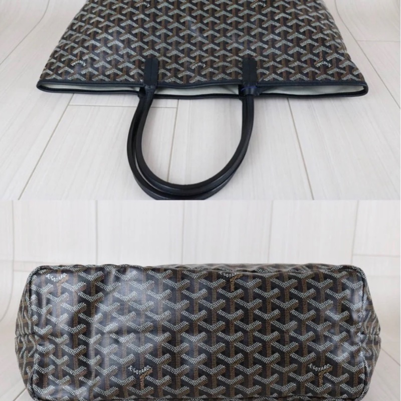 「JL精品代購」98新 Goyard 黑托特包 中號-3