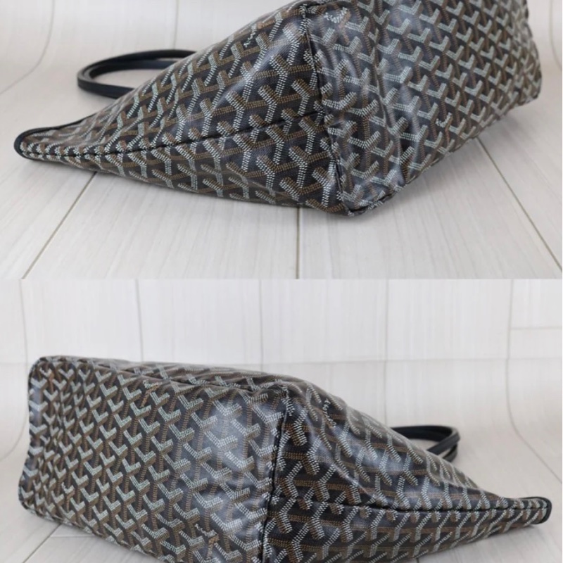 「JL精品代購」98新 Goyard 黑托特包 中號-5