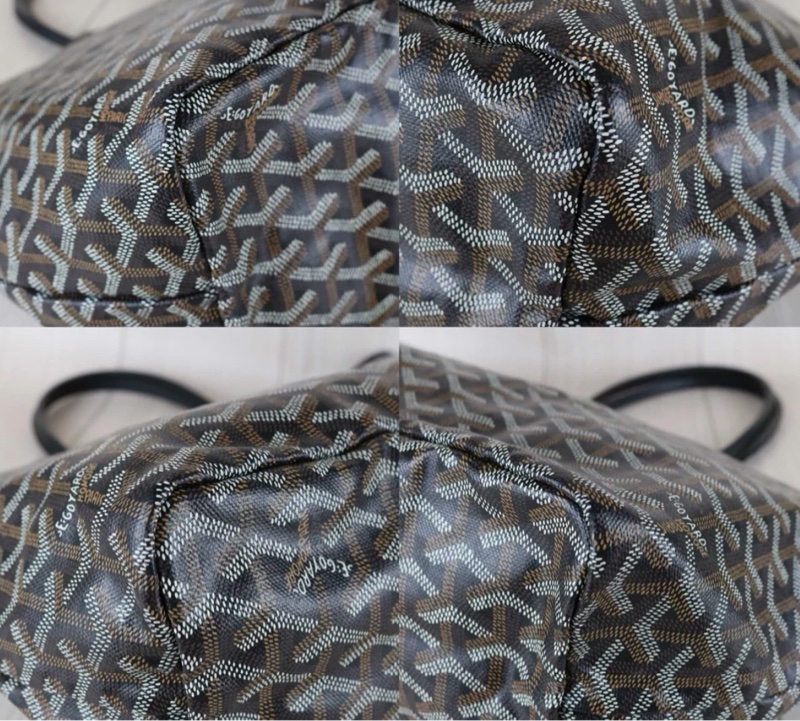 「JL精品代購」98新 Goyard 黑托特包 中號-6