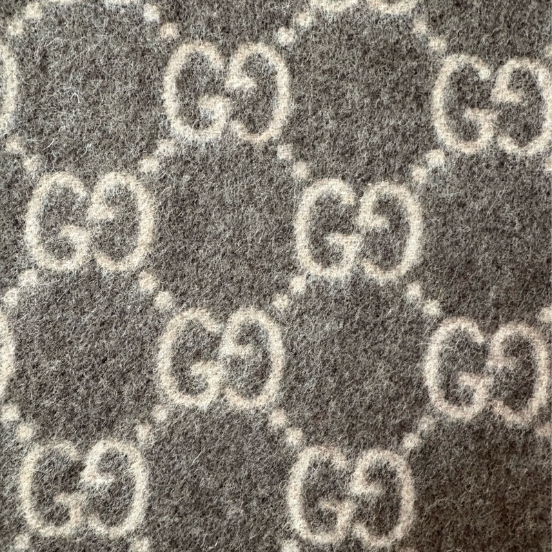 【全❤️】Gucci GG山羊絨圍巾頸巾 女款 米色-1