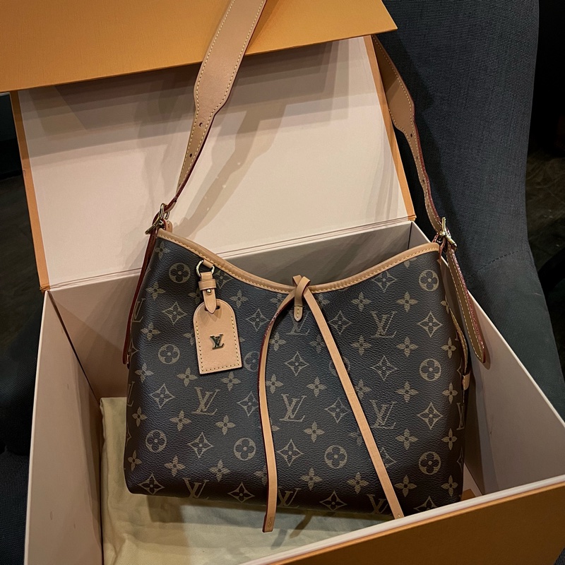 📢二手近新 LV最強的超搶手年度包王🔥Louis Vuitton Carryall PM 晶片款 正品-1