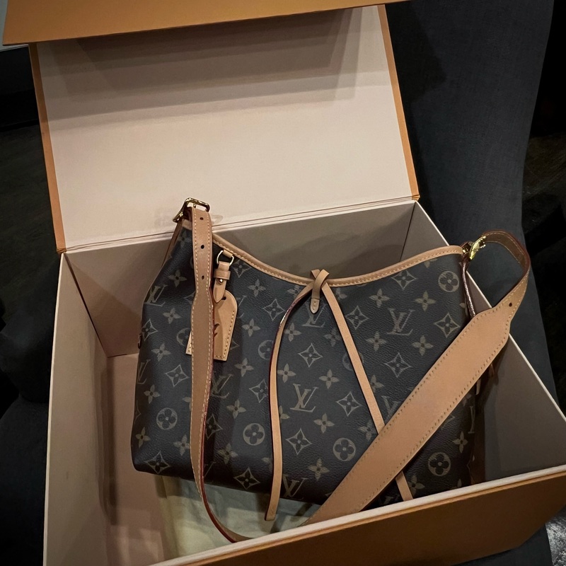 📢二手近新 LV最強的超搶手年度包王🔥Louis Vuitton Carryall PM 晶片款 正品-2