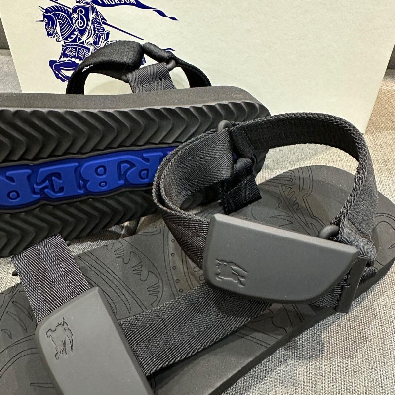 💎Han's house精品服飾💎burberry trek 戰馬 拖鞋 義大利製-2