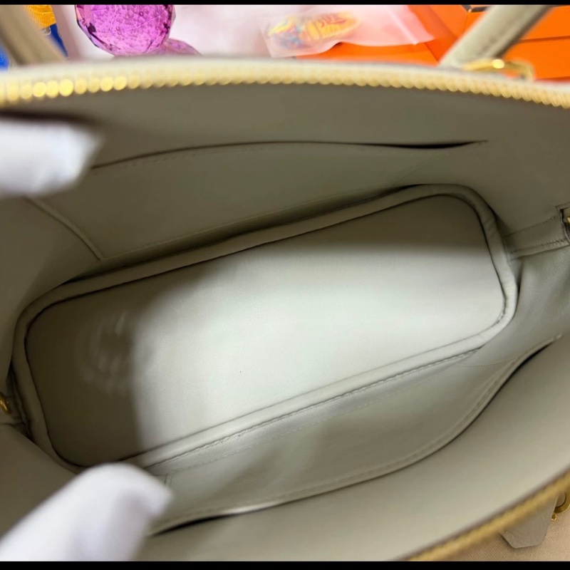 全新Hermes愛馬仕 Bolide 25 冰川白 EC皮 B刻 金扣-5