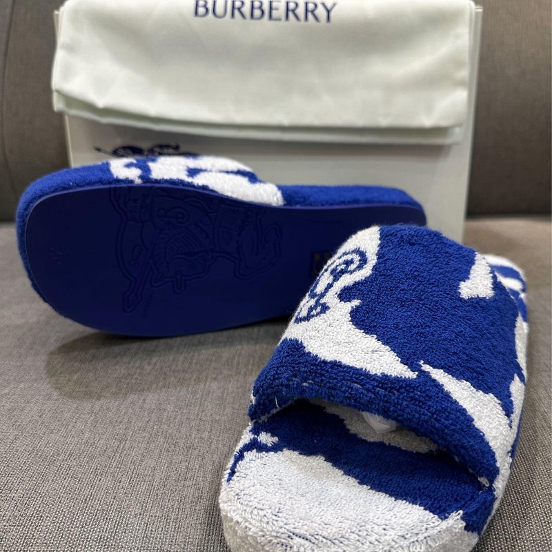 💎Han's house精品服飾💎burberry 戰馬 拖鞋-4
