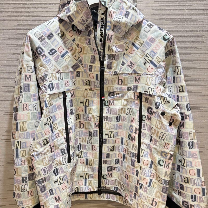 💎Han's house精品服飾💎 moncler 滑雪系列 高機能 防水 尼龍 風衣 連帽 外套-0