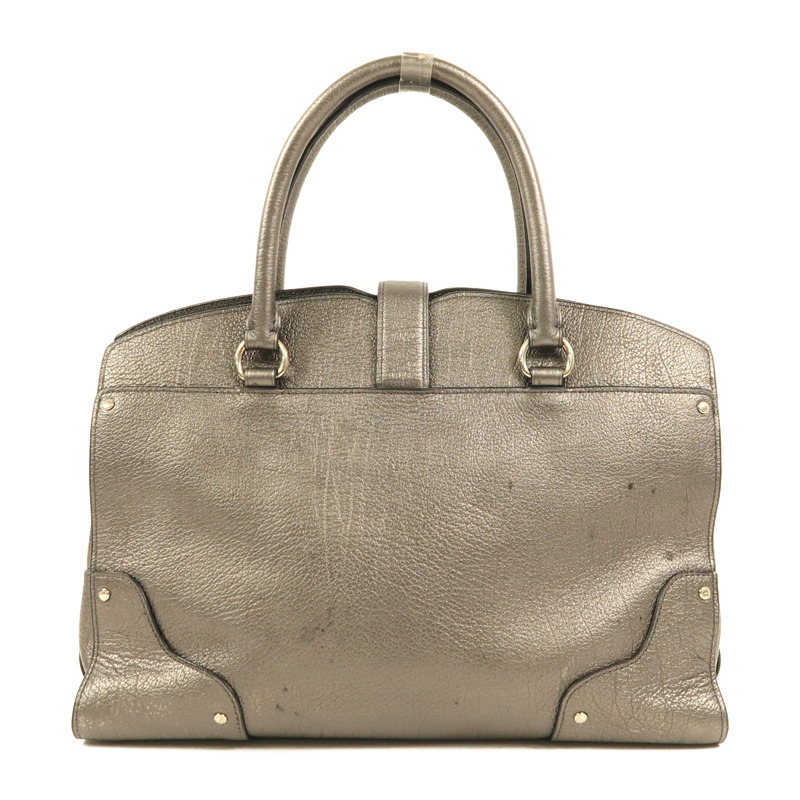 COACH 牛皮皮革Mercer Satchel 30銀扣手挽肩背兩用袋-1