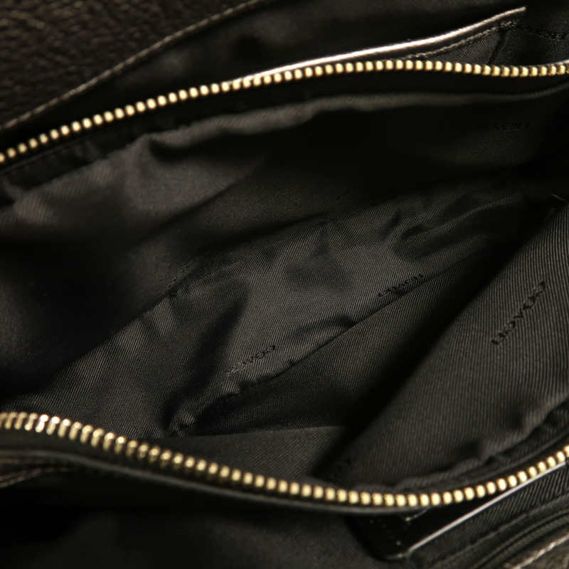 COACH 牛皮皮革Mercer Satchel 30銀扣手挽肩背兩用袋-15