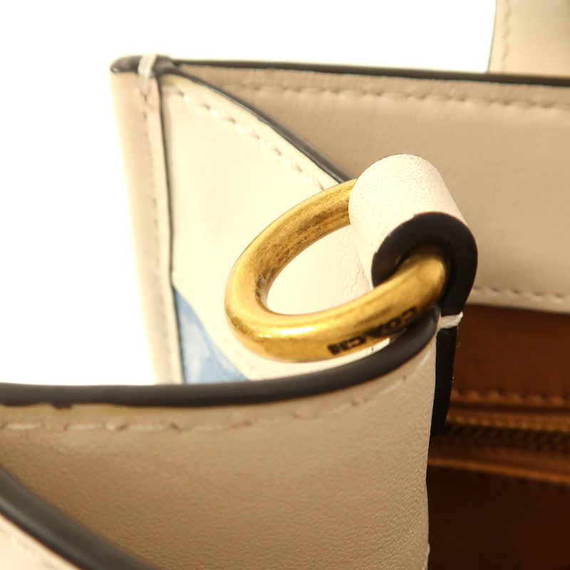 COACH 帆布Field Tote金扣手挽肩背兩用袋-13