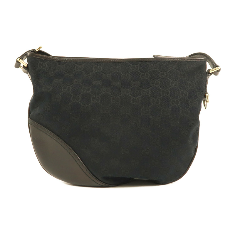GUCCI 帆布Shoulder Bag金扣肩背袋-1