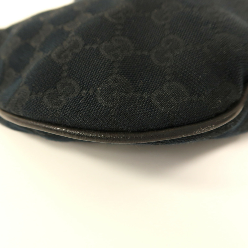 GUCCI 帆布Shoulder Bag金扣肩背袋-11