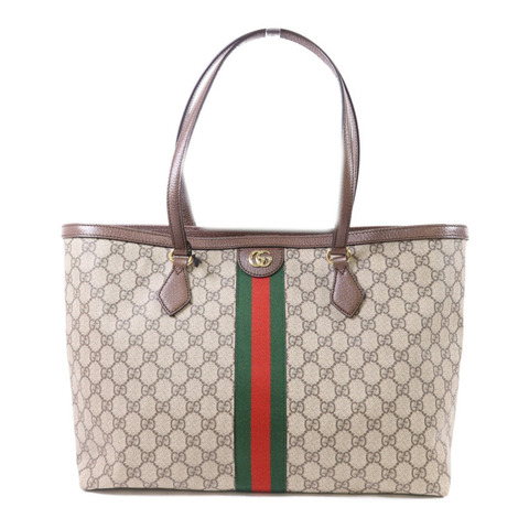 GUCCI 塗層帆布Ophidia Tote Bag Large金扣手挽袋