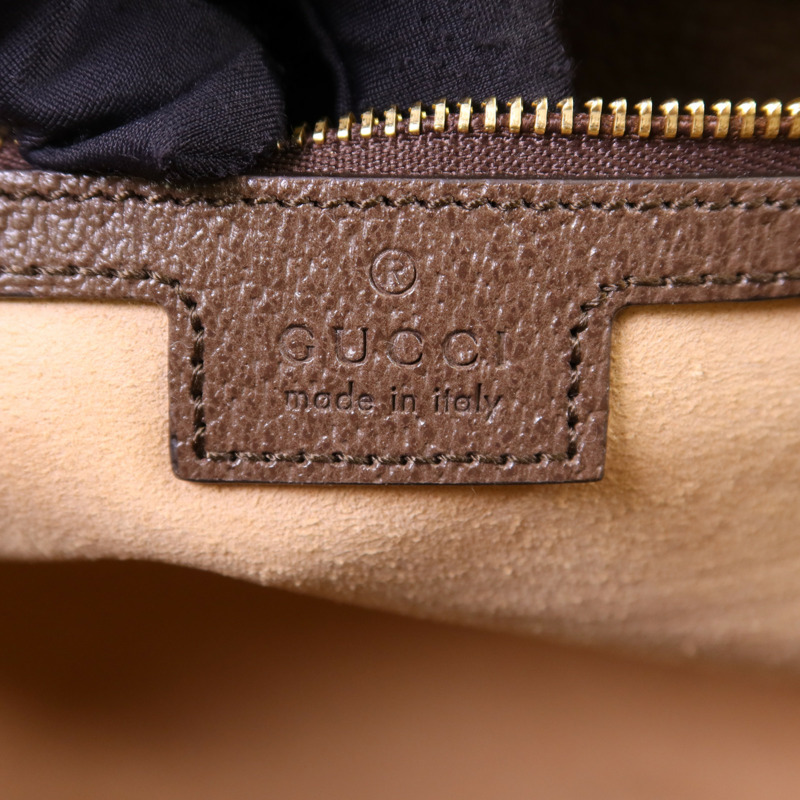 GUCCI 塗層帆布Ophidia Tote Bag Large金扣手挽袋-6