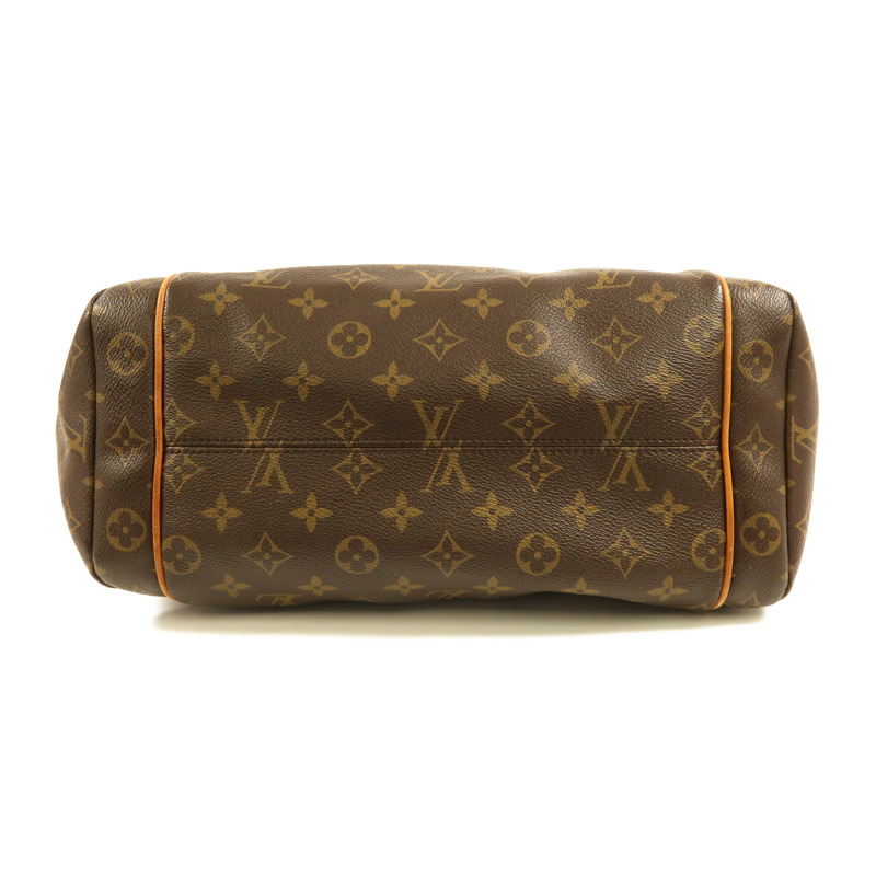 LOUIS VUITTON Monogram Totally MM金扣肩背袋棕色-3