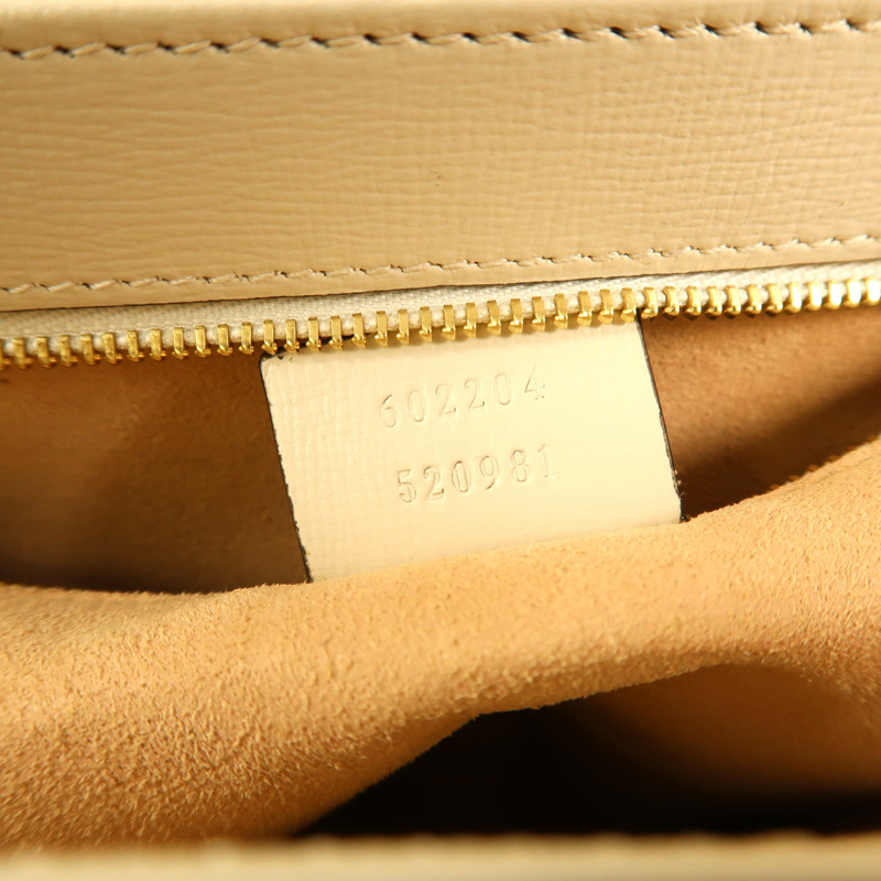 GUCCI 塗層帆布Horsebit 1955金扣肩背袋-6