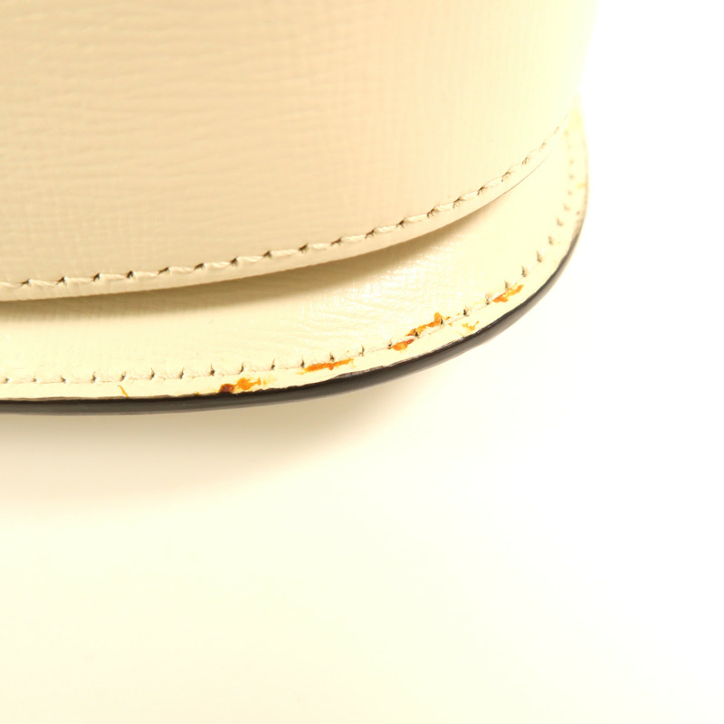 GUCCI 塗層帆布Horsebit 1955金扣肩背袋-13